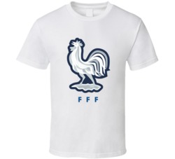 France National Soccer Team Merchandise Football Sports Team Logo Fan Tshirt 35810393