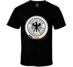 Germany National Soccer Team Merchandise Football Sports Team Logo Fan Tshirt 35810396