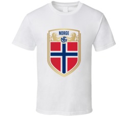 Norway National Soccer Team Merchandise Football Sports Team Logo Fan Tshirt 35810409