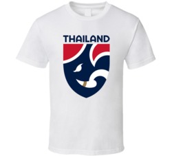 Thailand National Soccer Team Merchandise Football Sports Team Logo Fan Tshirt 35810413