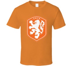 Netherlands National Soccer Team Merchandise Sports Team Logo Fan Tshirt 35810414