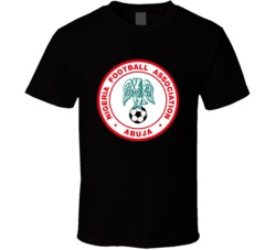 Nigeria National Soccer Team Merchandise Football Sports Team Logo Fan Tshirt 35810425