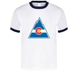 Colorado Rockies Nhl Hockey Logo Fan Tshirt 35825010
