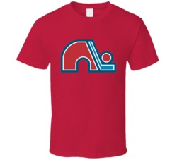 Quebec Nordiques Hockey Logo Nhl Fan Tshirt 35825023