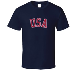 Usa Hockey Logo United States Of America Sports Team Fan Tshirt 35825031