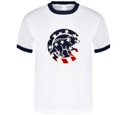 Chicago Baseball Cool Usa Design Cubs Logo Fan Tshirt 35825806