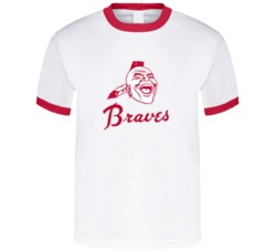 Atlanta Baseball Funny Parody Logo Braves Baseball Major League Baseball Tshirt 35825809