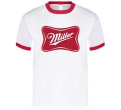 Miller Beer Logo Party Drinking Tshirt 35826679