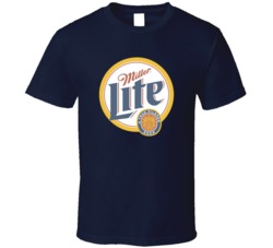 Miller Lite Beer Logo Drinking Tshirt 35826683