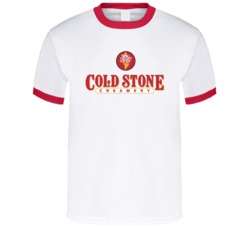 Cold Stone Creamery Logo Ice Cream Fan Tshirt 35847046