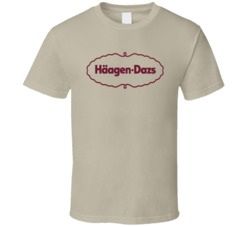 Haagen Dazs Logo Ice Cream Fan Tshirt 35847047