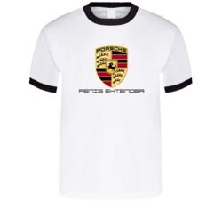 Penis Extender Funny Porsche Car Logo Fan Tshirt T Shirt 35877117