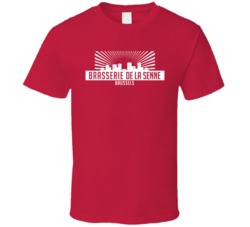 Brasserie De La Senne Brussels Beer Logo Party T Shirt 35976121