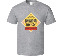 Berliner Weisse German Style Sour Ale Beer Logo Party T Shirt 35976123