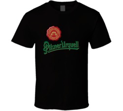 Pilsner Urquell European Beer Ale Logo Party T Shirt 35976153
