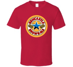 Newcastle Brown Ale Beer Logo Party T Shirt 35976160