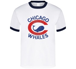 Chicago Whales Cool Defunct Baseball Team Logo Fan T Shirt 36062338