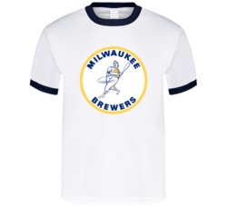 Milwaukee Brewers Defunct Baseball Team Logo Fan T Shirt 36062341