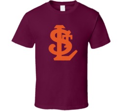 St Louis Browns Defunct Baseball Team Logo Fan T Shirt 36062352