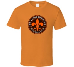 St Louis Browns Cool Defunct Baseball Team Logo Fan T Shirt 36062356