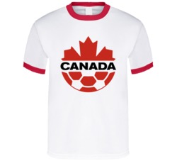 Canadian Soccer Logo Team Canada Soccer Football Fan T Shirt 36110682