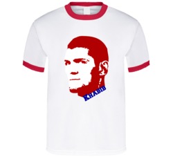 Khabib Nurmagomedov Russia Flag Ufc Fighting Fan T Shirt 36138436