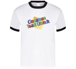 Cinnamon Toast Crunch Cereal Brand Logo Junk Food T Shirt 36233260