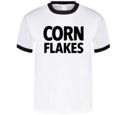 Corn Flakes Cereal Brand Logo Junk Food Fan T Shirt 36233261