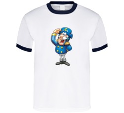 Captain Crunch Cereal Halloween Logo Junk Food Fan T Shirt 36233265