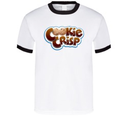 Cookie Crisp Cereal Halloween Logo Junk Food Fan T Shirt 36233277