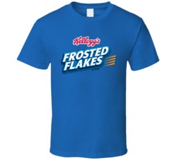 Frosted Flakes Kellogg's Cereal Halloween Logo Junk Food Fan T Shirt 36233284