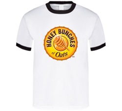 Honey Bunches Of Oats Cereal Halloween Logo Junk Food Fan T Shirt 36233286