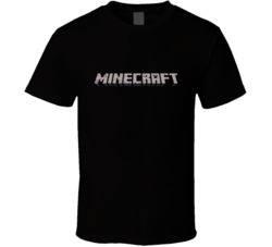 Minecraft Logo Gamer Video Game Fan T Shirt 36276471