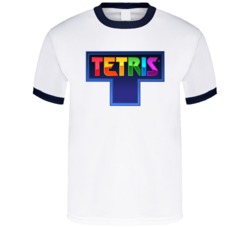 Tetris Logo Gamer Video Game Fan T Shirt 36276476