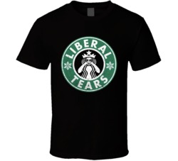 Liberal Tear Funny Politics Liberal Conservative Republican Fan T Shirt 36287889