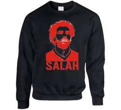 Mohamed Salah Liverpool Egyptian Soccer Fan Sweater Crewneck Sweatshirt 36547212