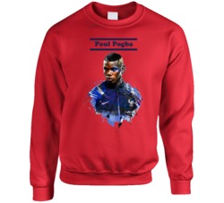 Paul Pogba French Soccer Merchandise Soccer Fan Sweatshirt Sweater Crewneck Sweatshirt 36547307