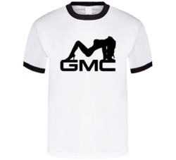Gmc General Motors Funny Pin Up Girl Truck Lover Fan T Shirt 36569708