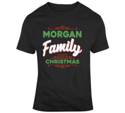 Morgan Family Christmas Cool Christmas Day T Shirt 36598909