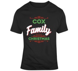Cox Family Christmas Funny Christmas Day Fan T Shirt 36600954