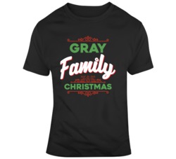 Gray Family Christmas Funny Christmas Day Fan T Shirt 36600963
