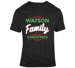Watson Family Christmas Funny Christmas Day Fan T Shirt 36600966