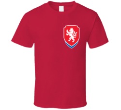 Czech Republic Jersey Soccer Logo Eufa Euro Cup 2020 Fan T Shirt 36624399