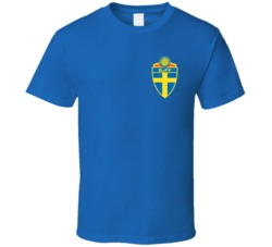 Sweden Jersey Soccer Logo Eufa Euro Cup 2020 Fan T Shirt 36624425