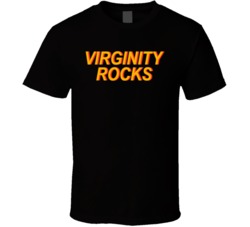 Virginity Rocks Logo Funny Adult Sex Humor T Shirt 36731939
