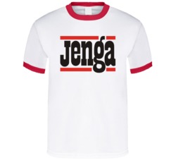 Jenga Logo Board Game Halloween Costume T Shirt 37119469