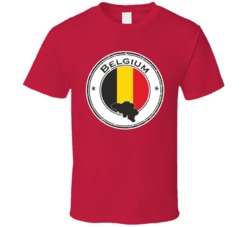 Belgium Soccer Logo Euro World Cup Sports Fan T Shirt 37302856