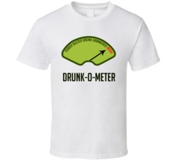 Drunk O Meter Irish Hammered Drunk St Patricks Day Funny Celebration Graphic T Shirt 37493264