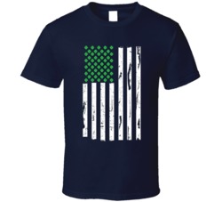 American Flag Usa Parody St Patricks Day Funny Celebration Graphic T Shirt 37493365