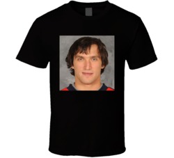 Alex Ovechkin Hockey Player Mug Shot 700goal Fan T Shirt 37558090